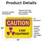 Signmission Radiation & Laser Sign, 10 in H x 14 in W, Vinyl Decal, Rectangle OS-2PACK-CR-D-1014-L-10198 - alternate 3